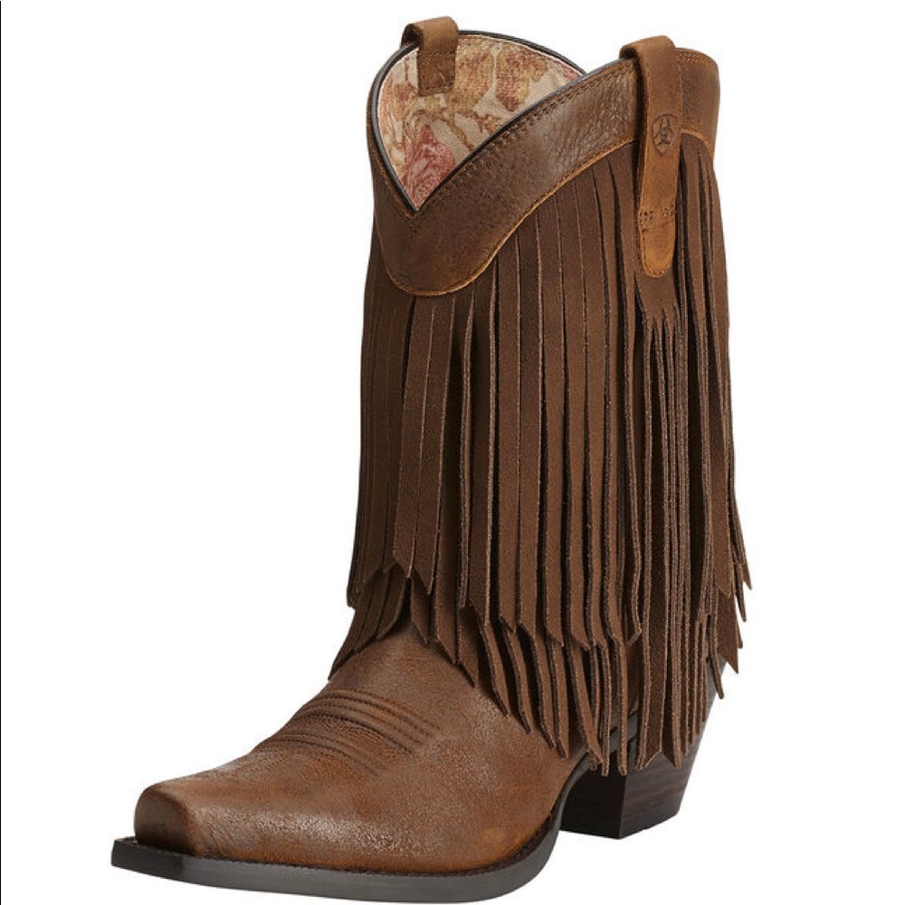 Fringe Cowboy Boots